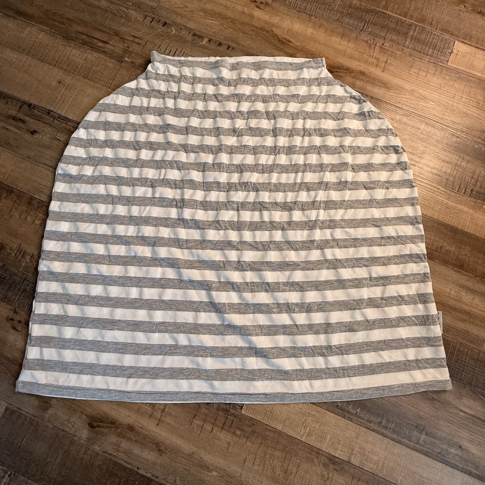 Bye Bye Calorie Car Seat Or Nursing Cover Grey White‎ Striped